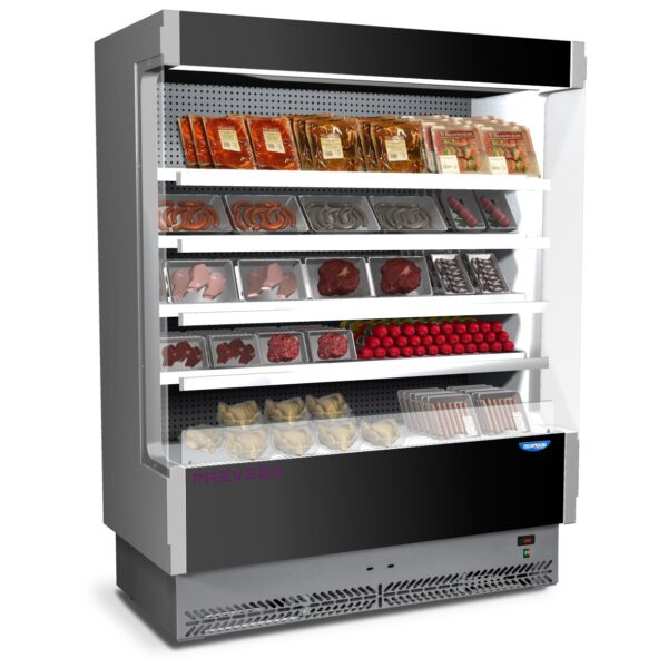 Kjølereol Vulcano C60 <br>Pakket ferskt kjøtt<br>Temperatur 0°C / +2°C